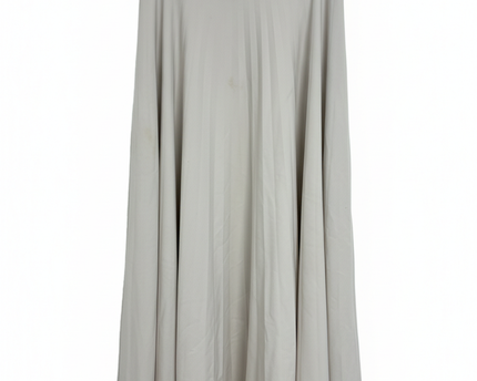 Stradivarius Beige Flared Midi Skirt