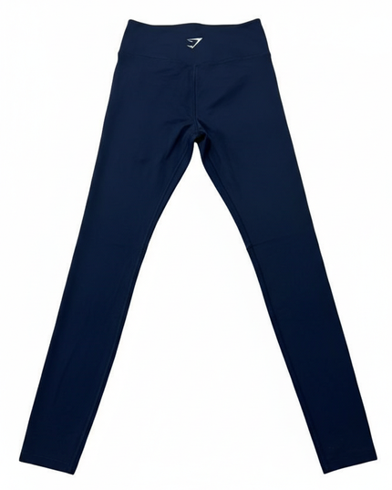 Gymshark Navy Blue High-Waisted Training Leggings