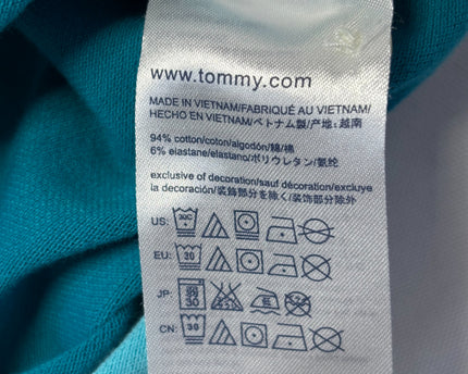 Tommy Hilfiger Blue Striped Classic Fit Polo Shirt