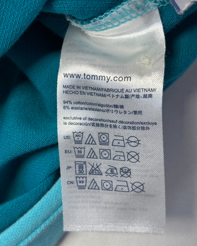 Tommy Hilfiger Blue Striped Classic Fit Polo Shirt