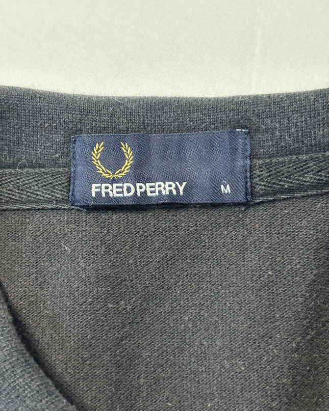 Fred Perry Black Twin Tipped Polo Shirt