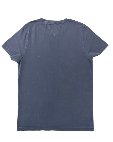 Tommy Hilfiger Minimalist Navy Blue Flag Logo T-Shirt - S