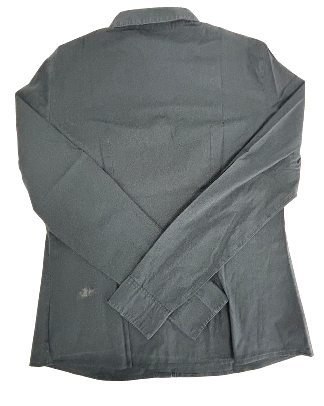 Lacoste Slim Fit Navy Blue Cotton Shirt - XS