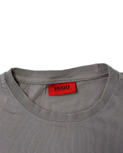 Hugo Boss Hugo Red Tiger Graphic Gray Cotton T-Shirt- L