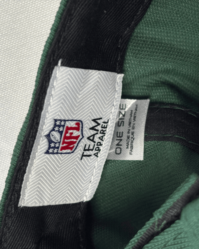 NFL Team Apparel Green Bay Packers Forest Green Velcro Cap