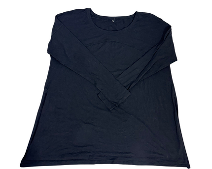 Lululemon Black Lightweight Long Sleeve Relaxed Fit Tee - XXL