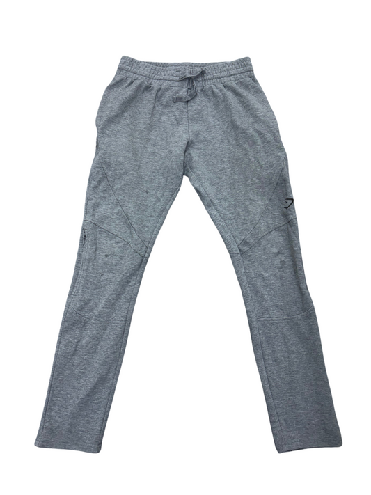 Gymshark Lightweight Training Pants – Heather Grey Stretch Fit - (Women S | Men XS)