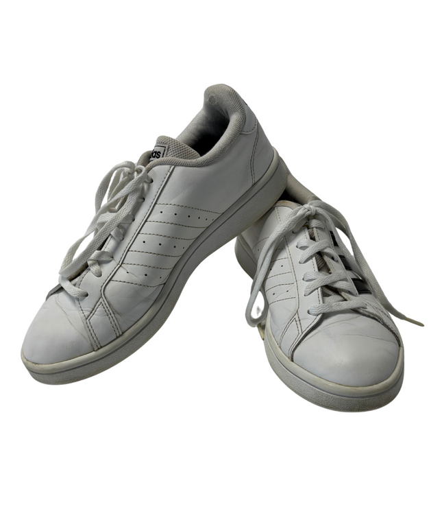 Adidas Advantage Base Sneakers | White with Black Stripes | EU 39⅓