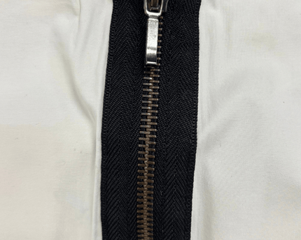 Zara Basic Layered White Sleeveless with Back Zipper Cotton Dress