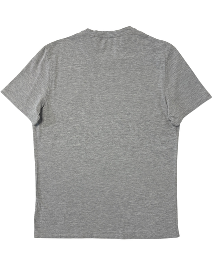 GUESS Smart Guess Heather Grey Organic Cotton Logo T-Shirt