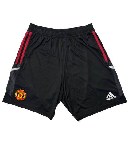 Adidas Manchester United Black 2021/22 Training Shorts - XS | Waist: 26"