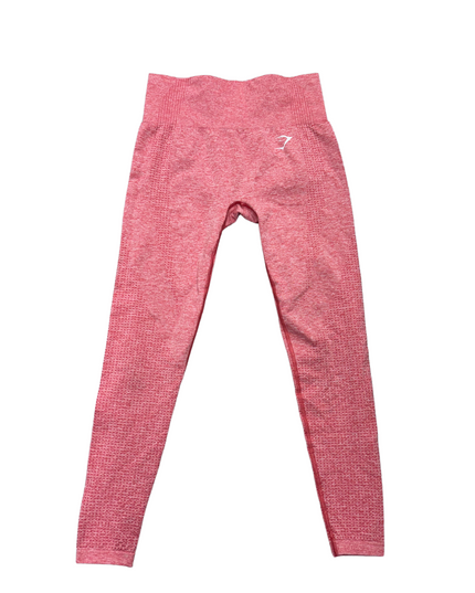 Gym Shark Vital Seamless 2.0 Leggings in Chilli Red Marl - XS