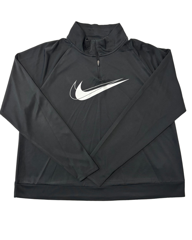 Nike Running Dri-Fit Black Half-Zip Long Sleeve Training Top