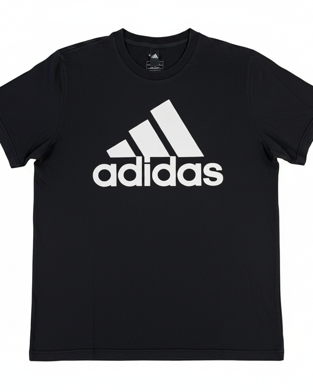Adidas Black Logo Graphic T-Shirt