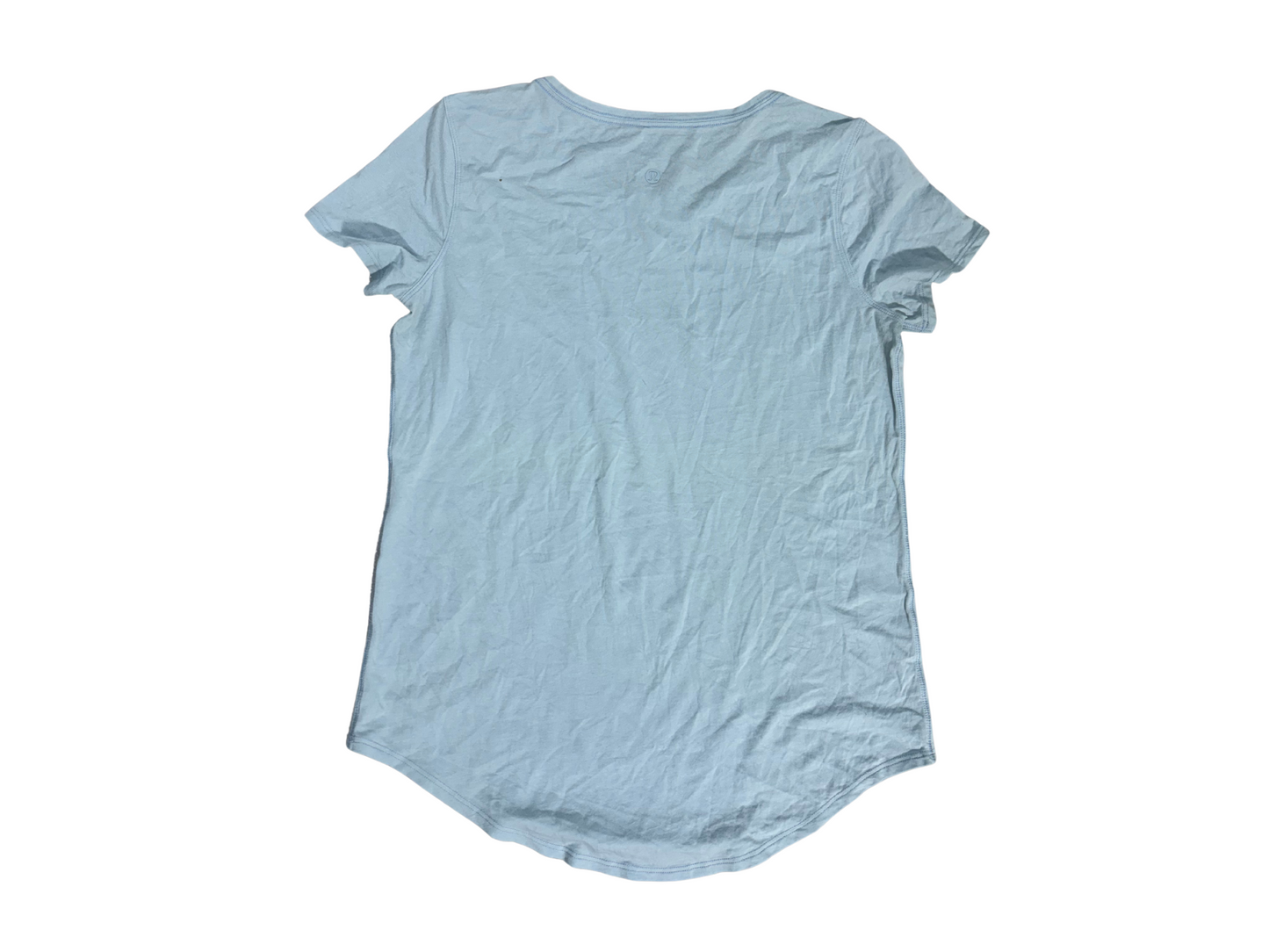 Lululemon Light Blue Curved Hem Active Tee - M