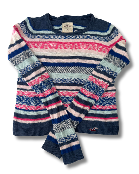 Hollister Multi-Coloured Sweater - S