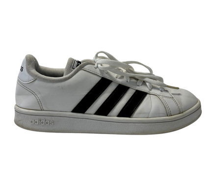 Adidas Advantage Base Sneakers | White with Black Stripes | EU 39⅓