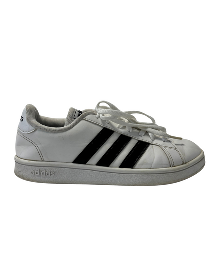Adidas Advantage Base Sneakers | White with Black Stripes | EU 39⅓