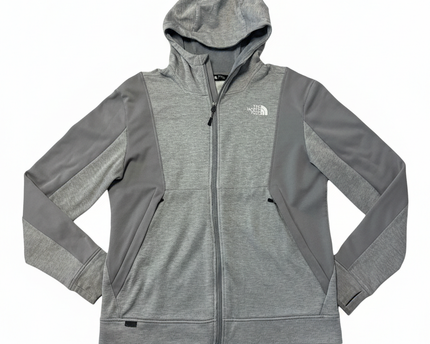 The North Face Grey Zip-Up Performance Hoodie