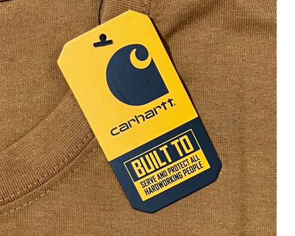 Carhartt Brown Loose Fit Pocket T-Shirt W/Tags
