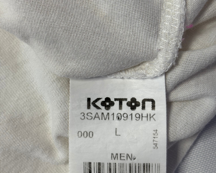 Koton White Peace & Happiness Graphic Tee