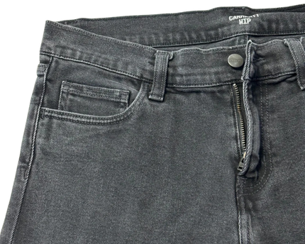 Carhartt WIP Rebel Pant Black Slim Fit Jeans