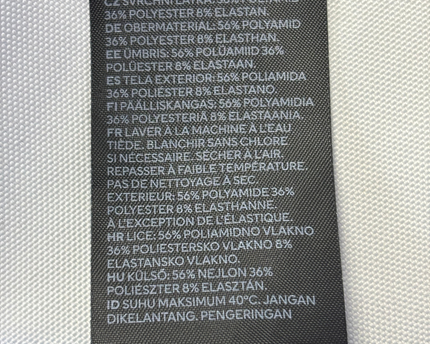 H&M Blue Ribbed Short Sleeve T-Shirt