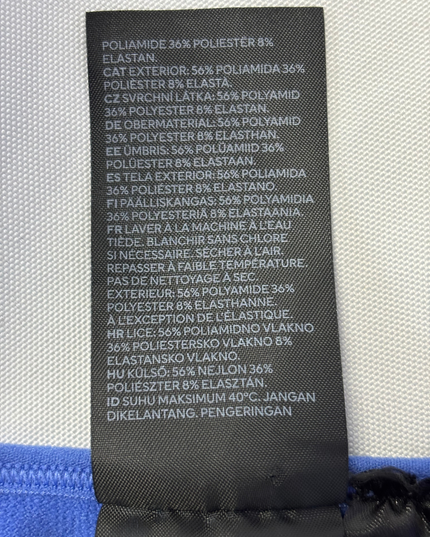 H&M Blue Ribbed Short Sleeve T-Shirt