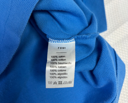 Lacoste Blue Short Sleeve Piqué Polo Shirt