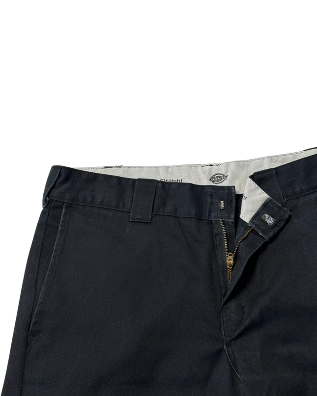 Dickies Slim Straight Fit Black Work Pants