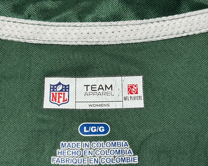 NFL Team Apparel Green Green Bay Packers #12 Fan Jersey