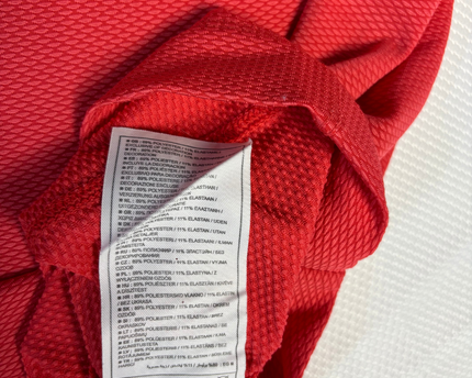 Nike Red Golf Sports Polo Shirt