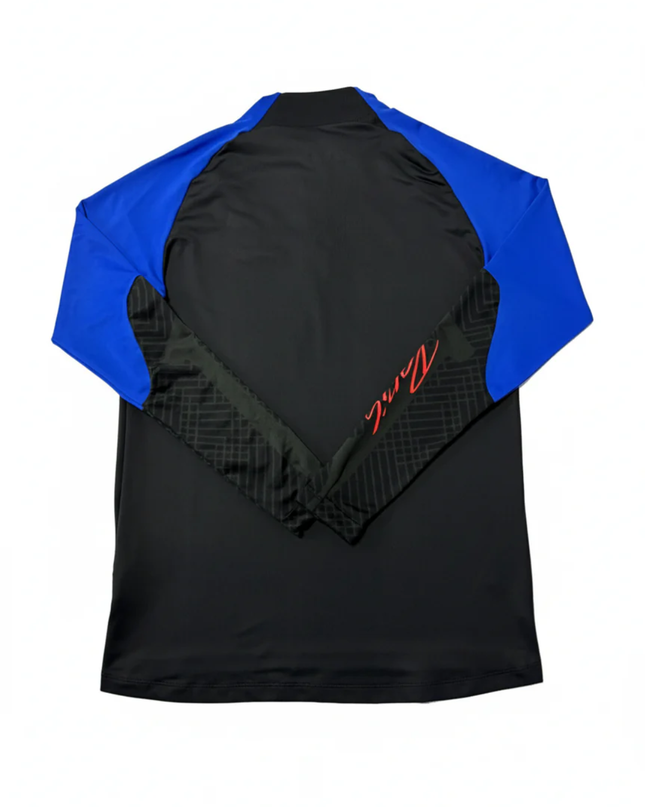 Jordan Black/Blue Paris Saint-Germain Strike Drill Training Jersey