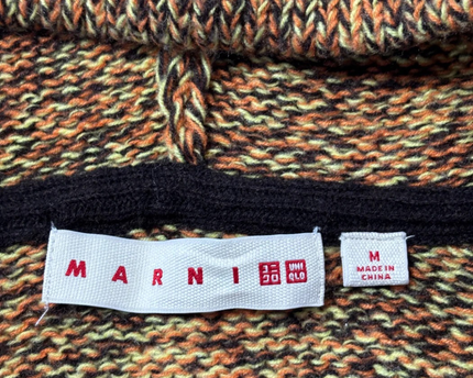 Uniqlo x Marni Multicolor Knitted Full-Zip Hoodie