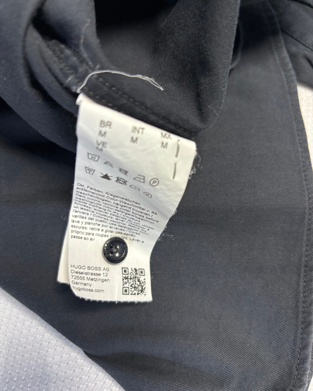 Boss Black Regular Fit Stretch Long-Sleeve Shirt