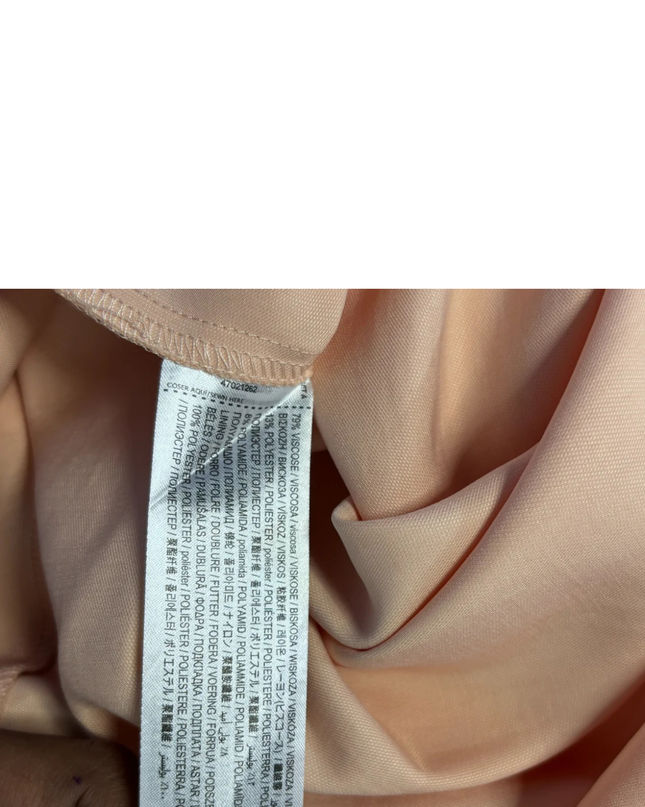 MNG Peach Sleeveless Maxi Dress