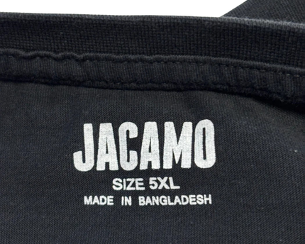 Jacamo Black Skull & Floral Graphic T-Shirt