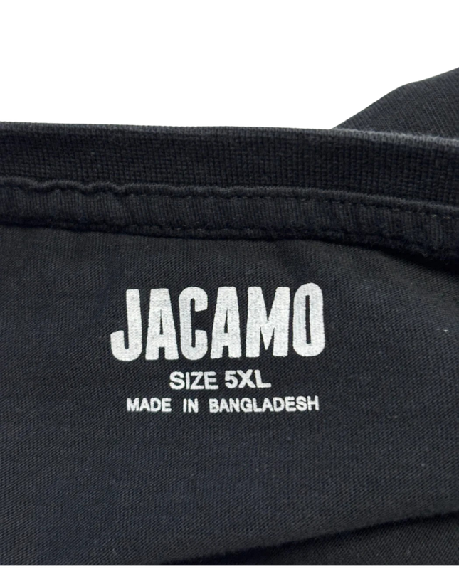 Jacamo Black Skull & Floral Graphic T-Shirt