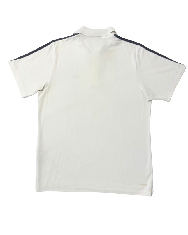 Adidas Clima365 Essentials White Performance Polo Shirt - L