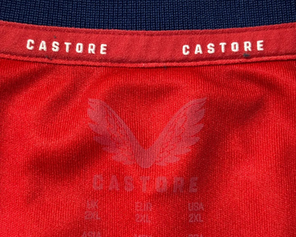 Castore Red Rangers FC Pre-Match Graphic Jersey