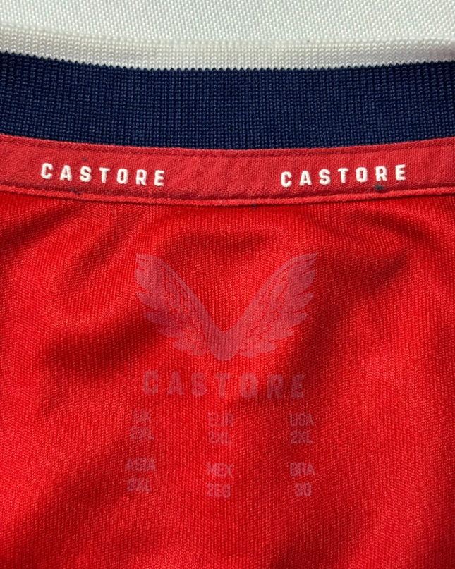 Castore Red Rangers FC Pre-Match Graphic Jersey