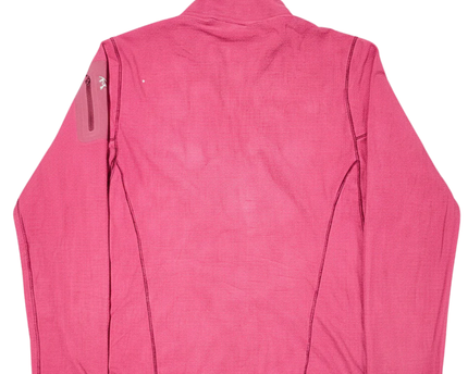 ARCTERYX Pink Delta LT Grid Fleece Full-Zip Jacket