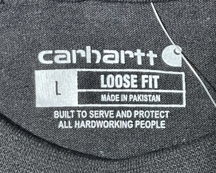 Carhartt Black Loose Fit Pocket T-Shirt W/Tags
