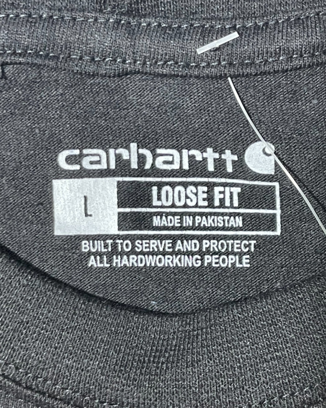 Carhartt Black Loose Fit K87 Pocket T-Shirt W/Tags