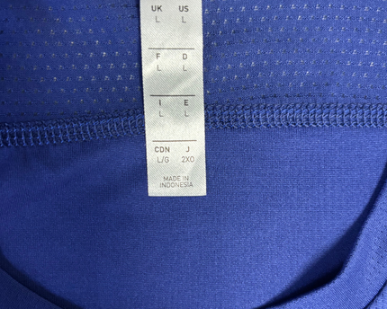 Adidas Blue Performance Aeroready Sports T-Shirt