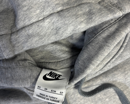 Nike Grey Triple Swoosh Graphic Hoodie