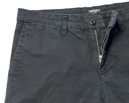 Carhartt WIP Black Sid Pant Slim Fit Chinos