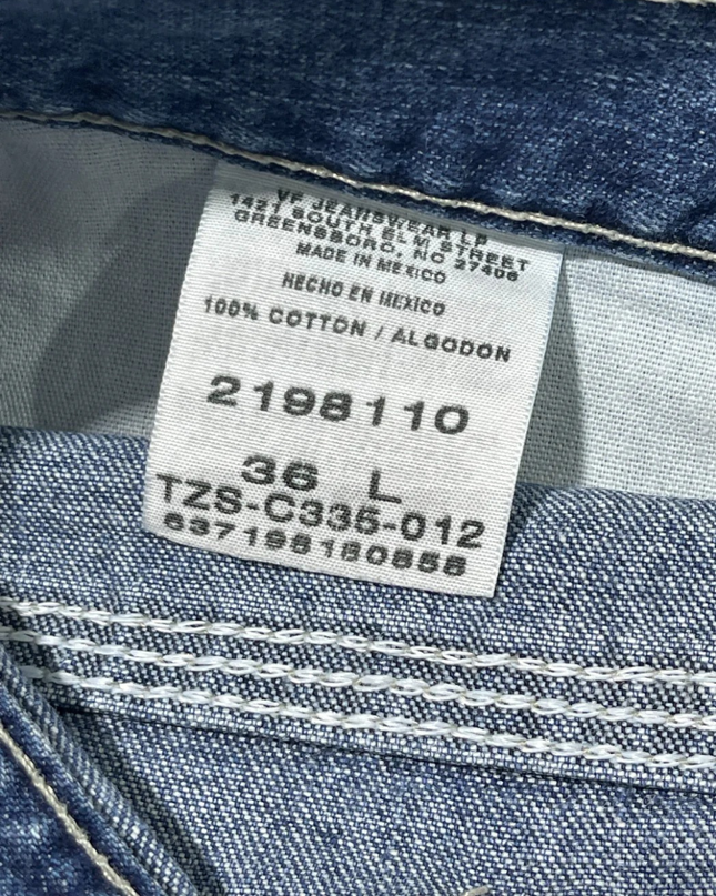 Lee Blue Dungaree Denim Carpenter Shorts