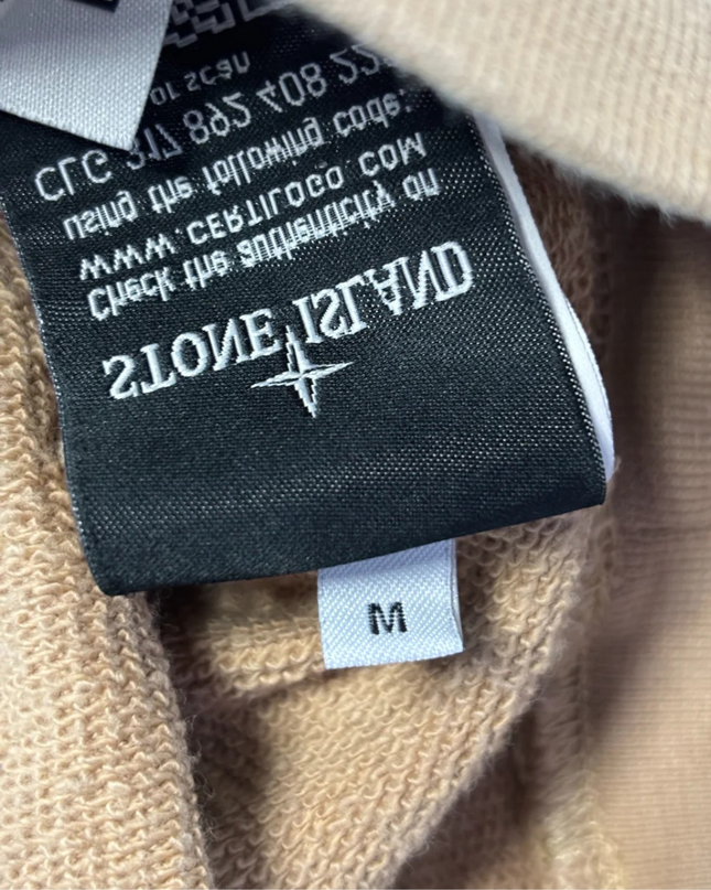 Stone Island Tan Crewneck Sweatshirt