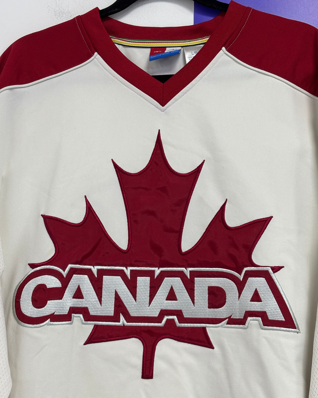 HBC Official Team Canada 2006 Olympic Red/White Jersey
